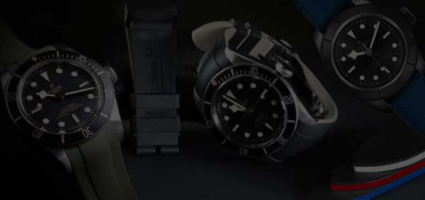 Rubber straps for Tudor
