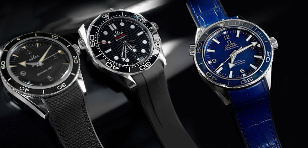 Omega Seamaster Rubber Strap