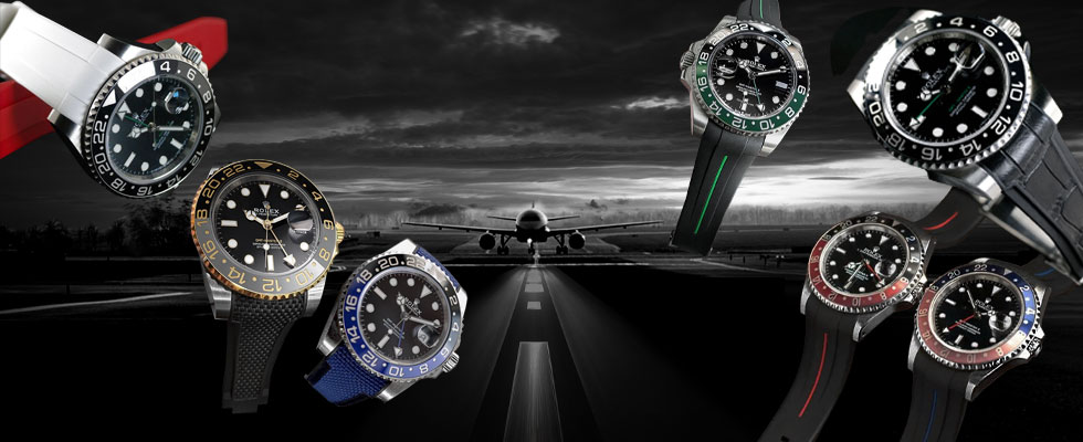 Rolex GMT Rubber Straps by Rubber B