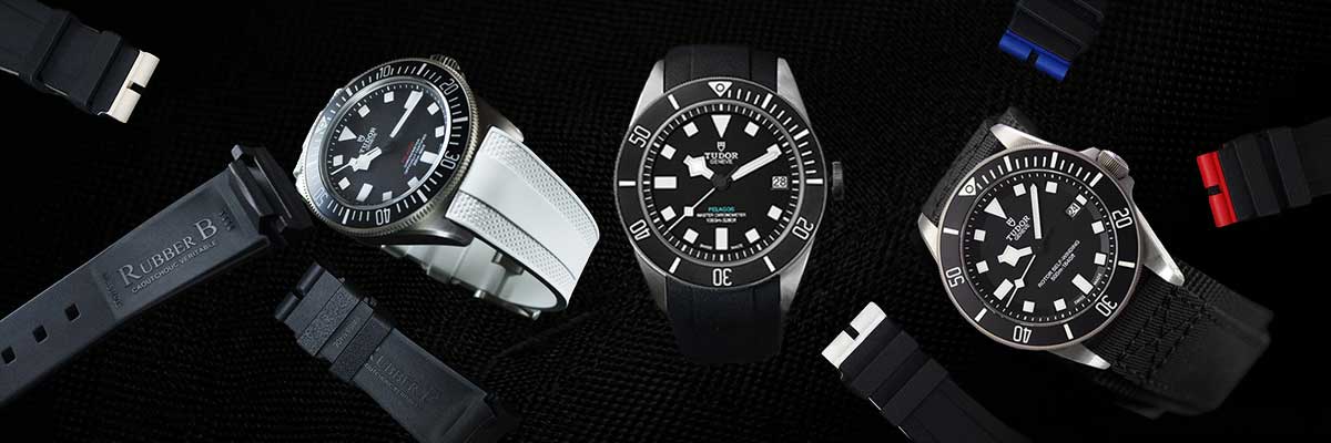 The best tudor pelagos rubber straps