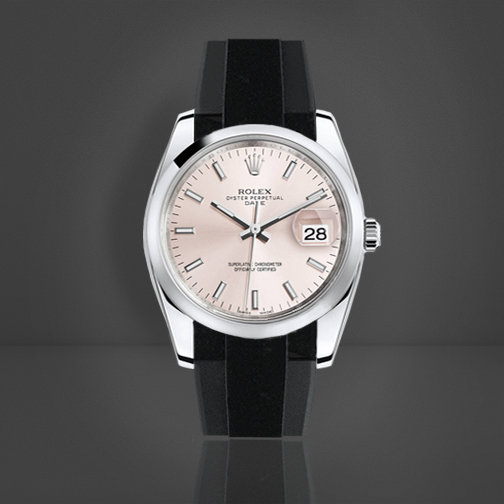 oyster perpetual leather strap