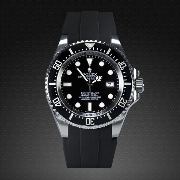 rolex with plastic band
