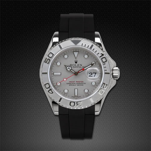 tage Drikke sig fuld Donau Strap for Rolex Yachtmaster 40mm - Classic Series | Rubber B