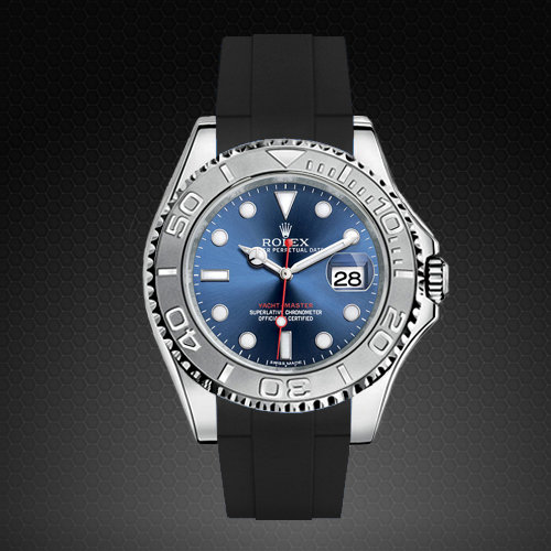 rubber strap for rolex yachtmaster