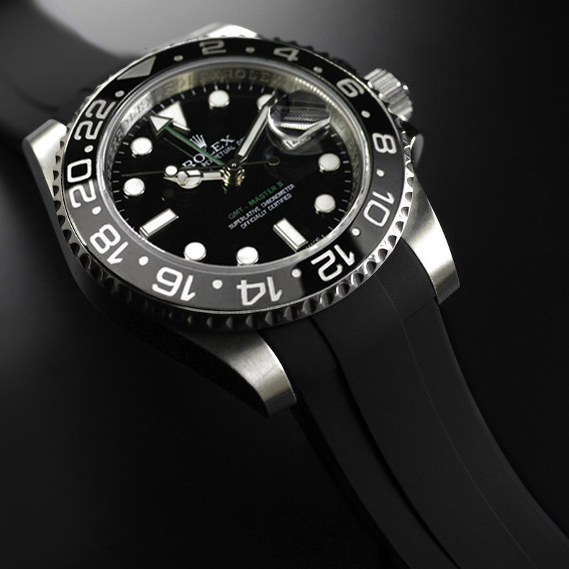 Bracelet pour Rolex GMT Master II CERAMIC - Classic Series | Rubber B
