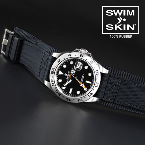 Tang Buckle Strap for Rolex Explorer II 