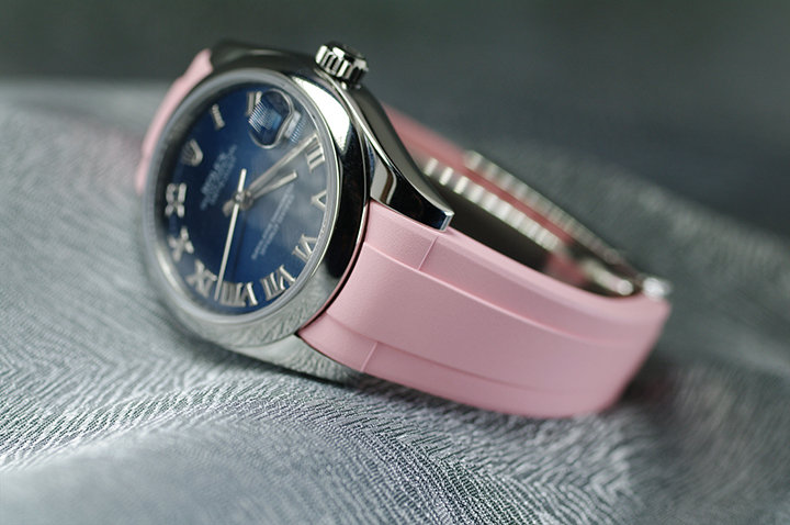 oyster perpetual rubber strap